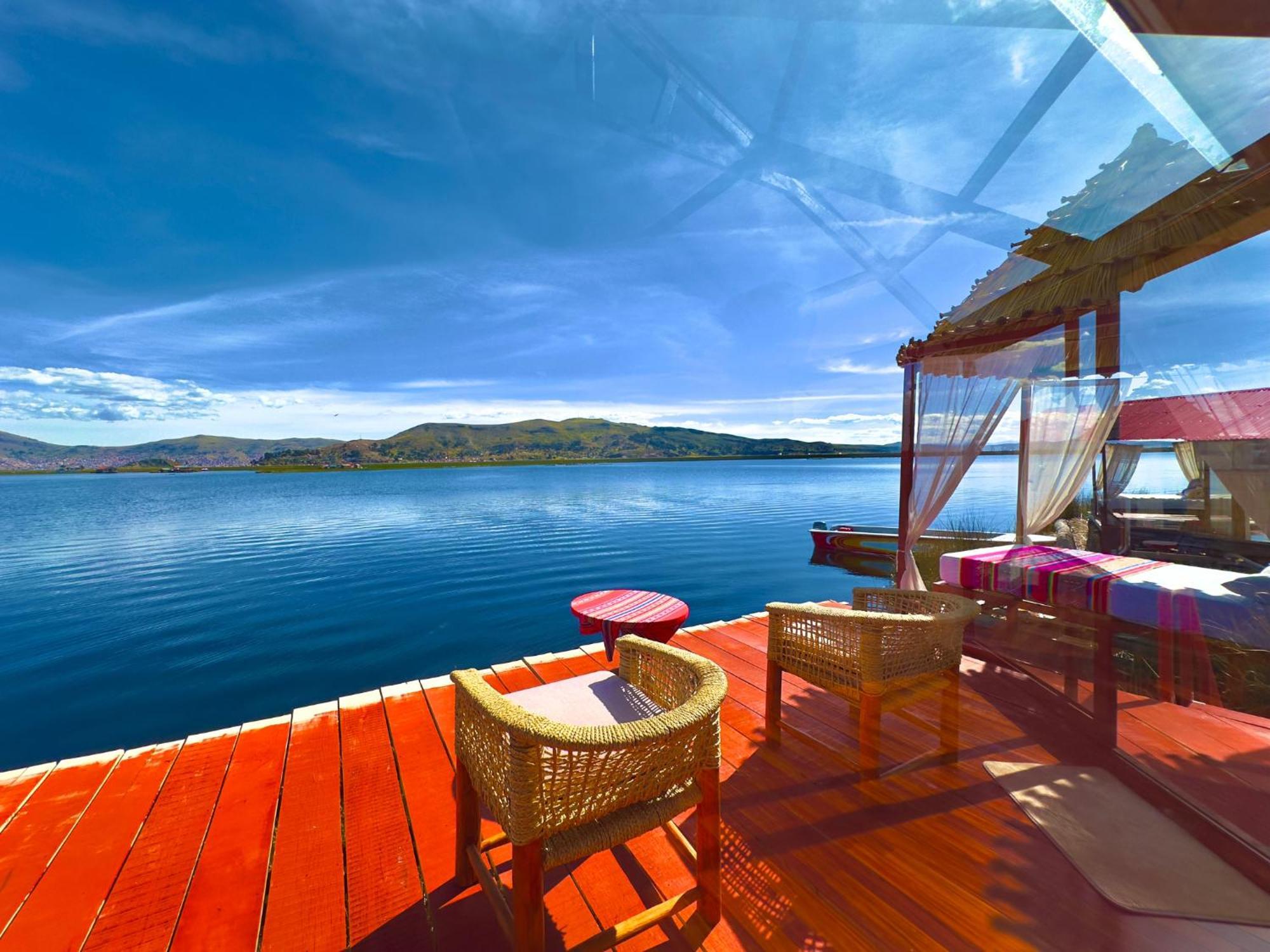 Uros Qhantany Lodge ปูโน ภายนอก รูปภาพ